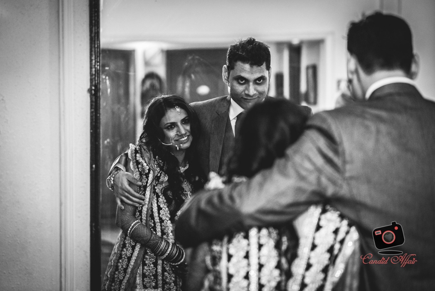 Admiring each other by Candid Affair Wedding-photography | Weddings Photos & Ideas
