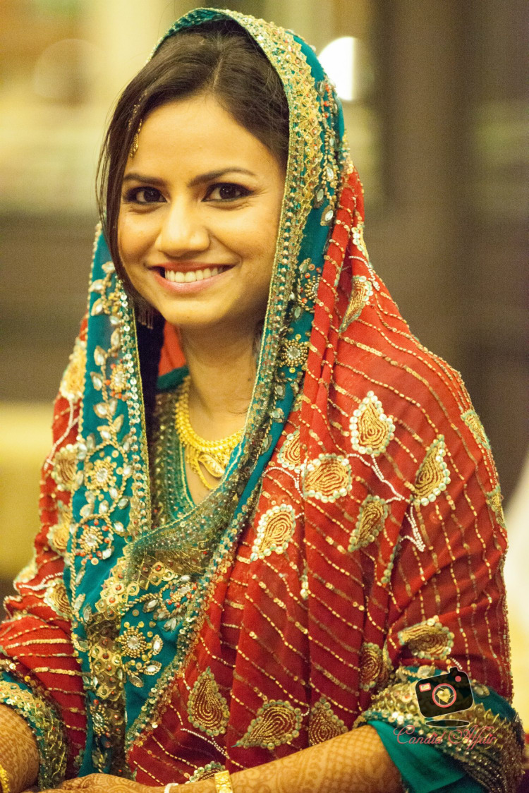 Simple Bride-To-Be Wearing Subtle Makeup by Candid Affair Wedding-photography Bridal-makeup | Weddings Photos & Ideas