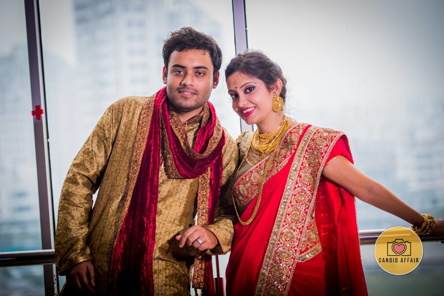 Bride And Groom In Matching Attires by Candid Affair Wedding-photography | Weddings Photos & Ideas