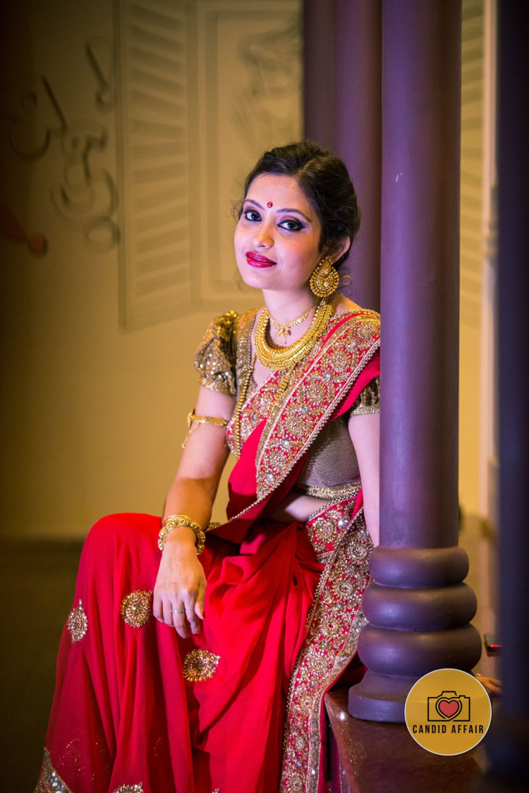 Bride In Red by Candid Affair Wedding-photography | Weddings Photos & Ideas