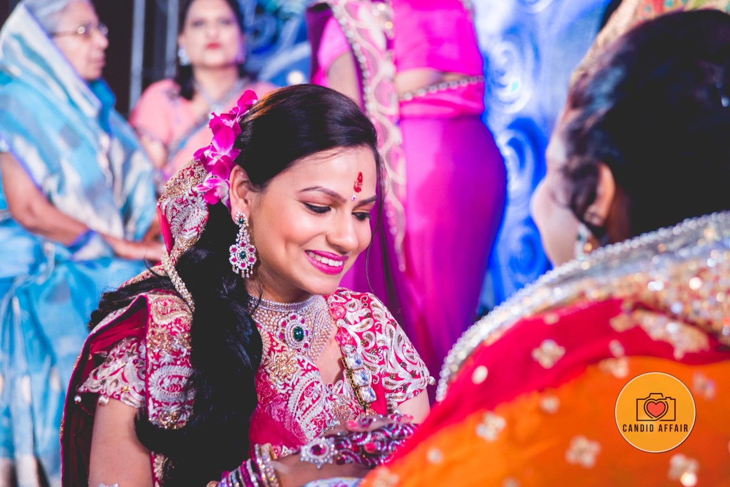 Captivating Smile Of Bride by Candid Affair Wedding-photography Bridal-jewellery-and-accessories | Weddings Photos & Ideas