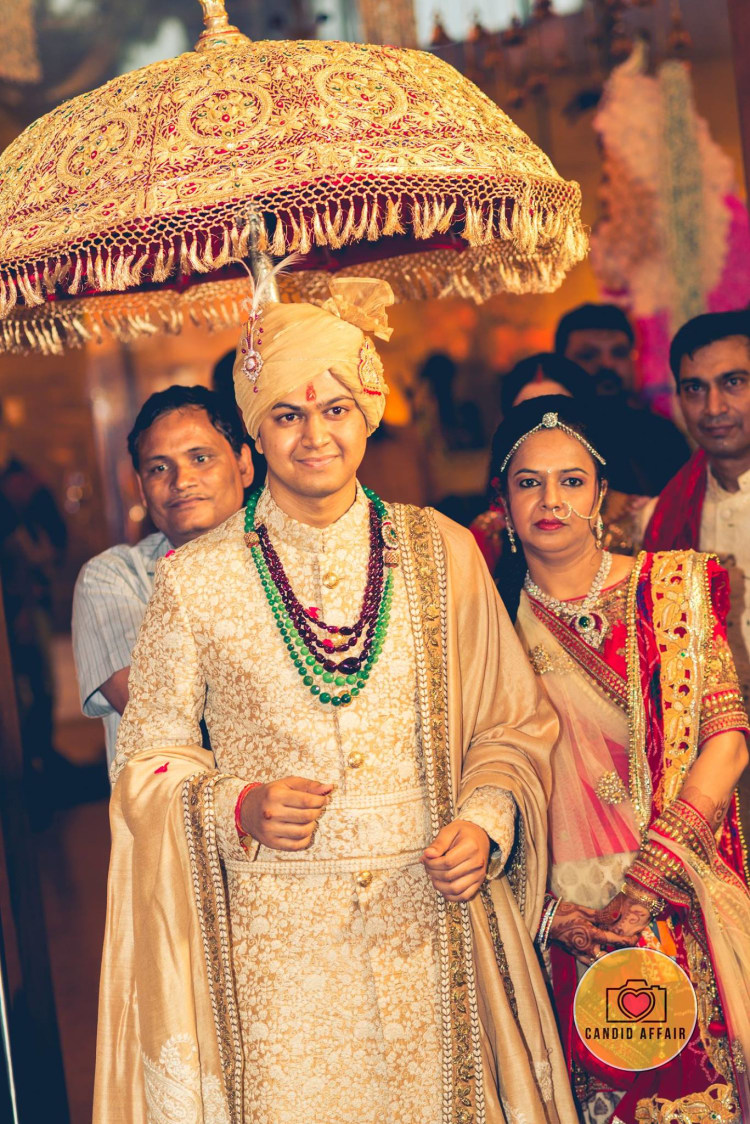 King Feels Of Groom by Candid Affair Wedding-photography Groom-wear-and-accessories | Weddings Photos & Ideas
