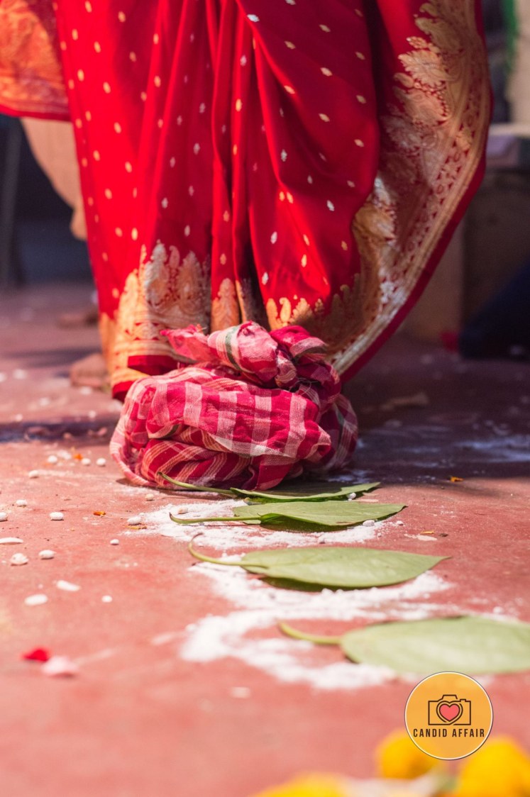 Bride Doing Wedding Day Traditions by Candid Affair Wedding-photography | Weddings Photos & Ideas