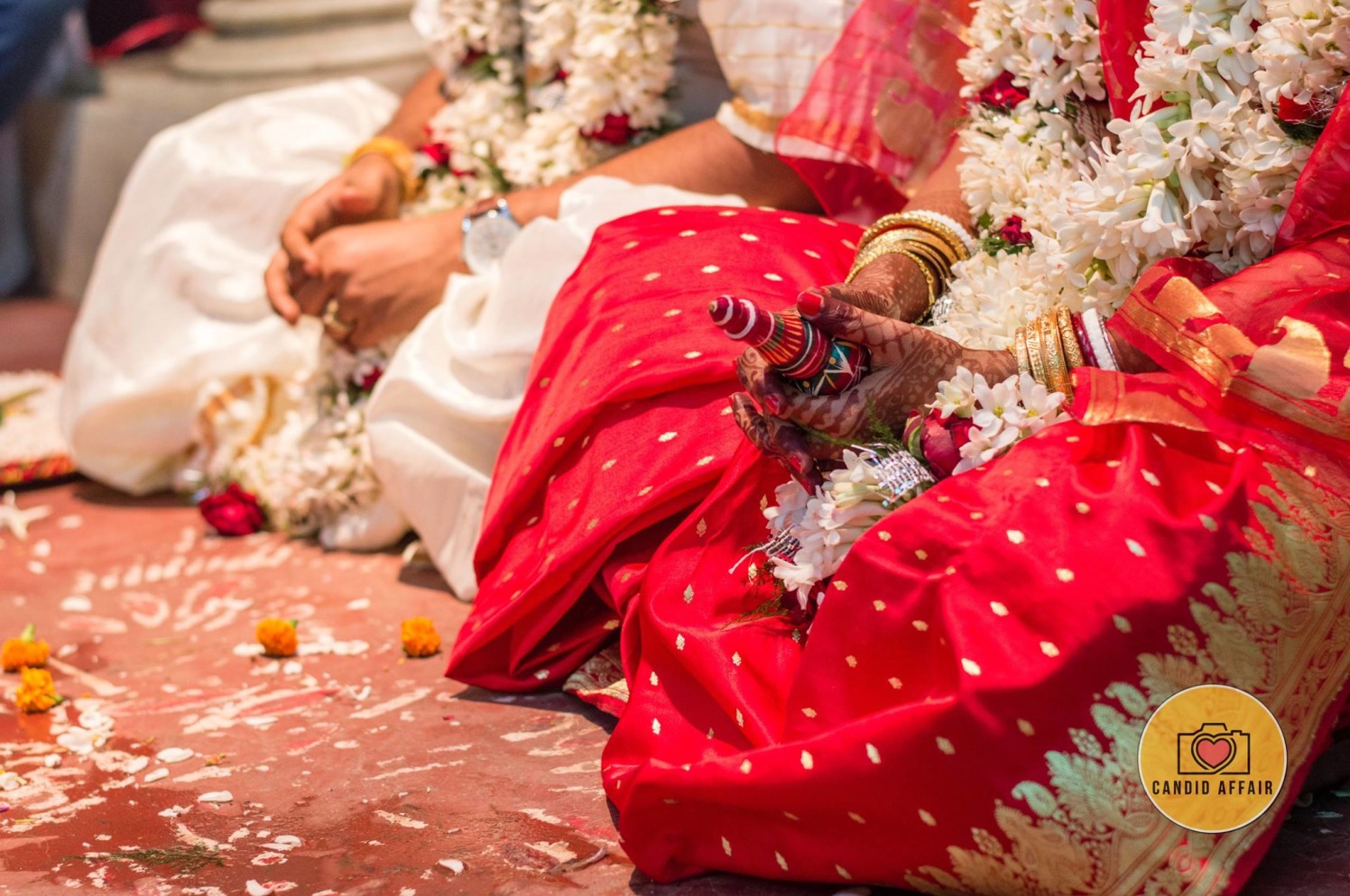 Candid Shot of Bride And Groom by Candid Affair Wedding-photography | Weddings Photos & Ideas