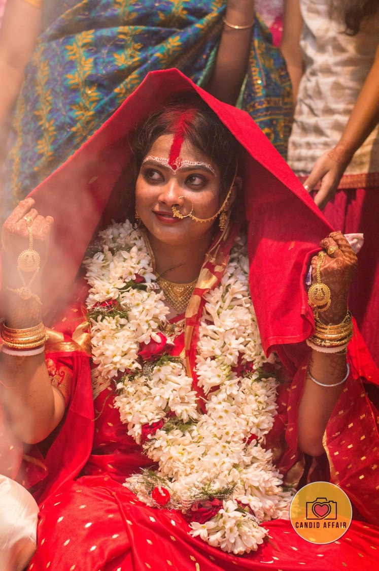 Candid Bride's Shot On Wedding Day by Candid Affair Wedding-photography | Weddings Photos & Ideas