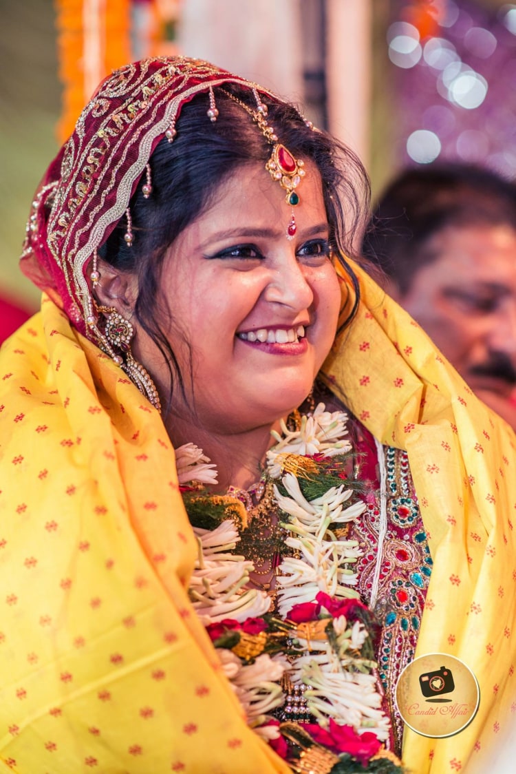 Bride's Shot On Wedding Day by Candid Affair Wedding-photography | Weddings Photos & Ideas