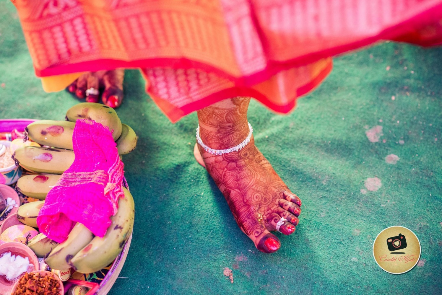 Bridal Silver Anklet by Candid Affair Wedding-photography | Weddings Photos & Ideas