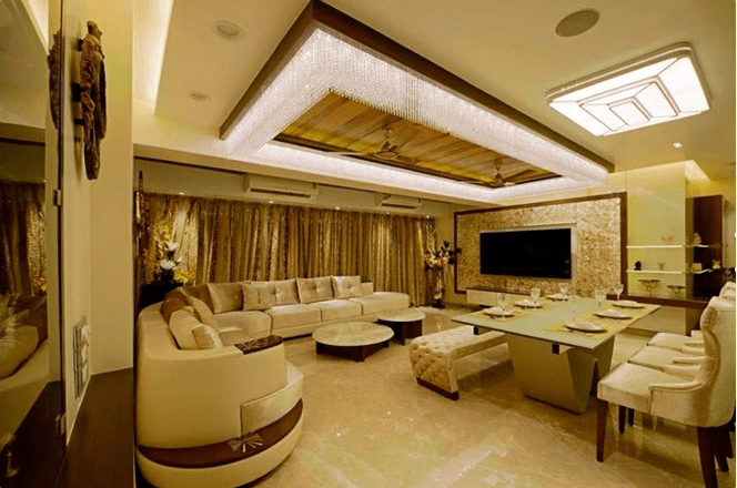 Vintage Themed Sectional Sofa Living Room by Designopedia Living-room Contemporary | Interior Design Photos & Ideas