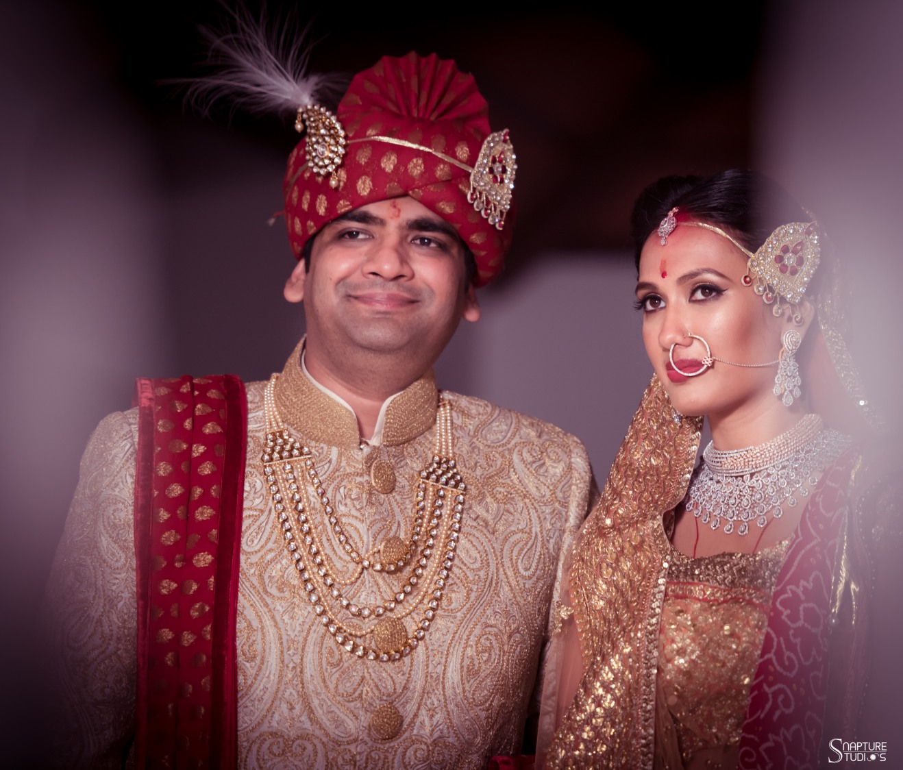 Complimenting one another by Snapture Studios Wedding-photography | Weddings Photos & Ideas