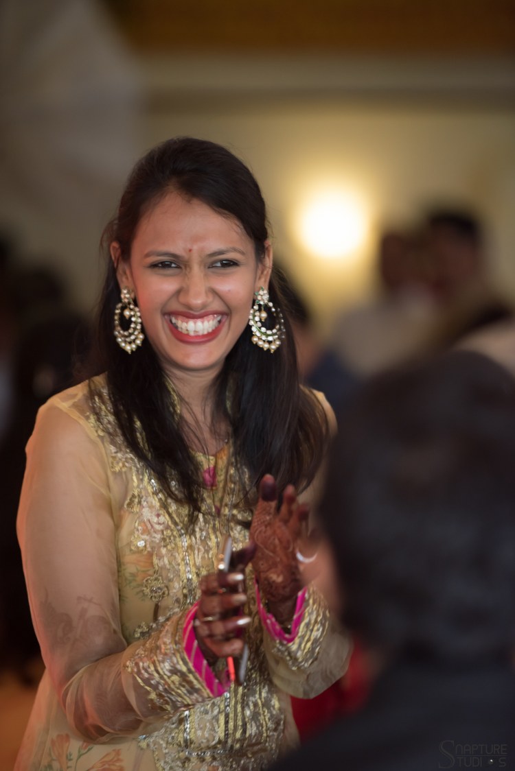 Big Kundan Earrings With An Orange Touch by Sahil Kumar Wedding-photography | Weddings Photos & Ideas