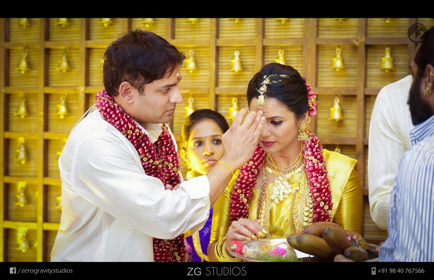 Golden wedding bells by Ajay Wedding-photography | Weddings Photos & Ideas