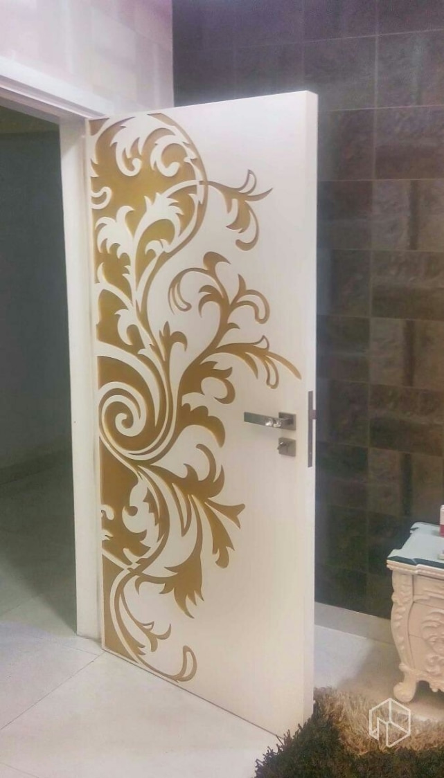 Contemporary White Door by Darak Deepak Modern Contemporary | Interior Design Photos & Ideas