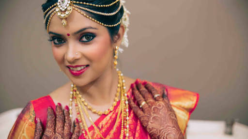 South Indian bride! by Harleen Kaur Bridal-makeup | Weddings Photos & Ideas