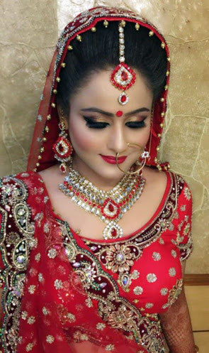 Royal bridal look! by Harleen Kaur Bridal-makeup | Weddings Photos & Ideas