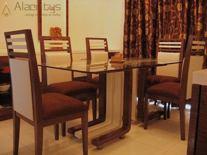 Fine Dine by Trupti Ladda Dining-room Modern | Interior Design Photos & Ideas