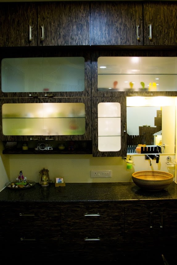 Petite Kitchen by Trupti Ladda Modular-kitchen Modern | Interior Design Photos & Ideas