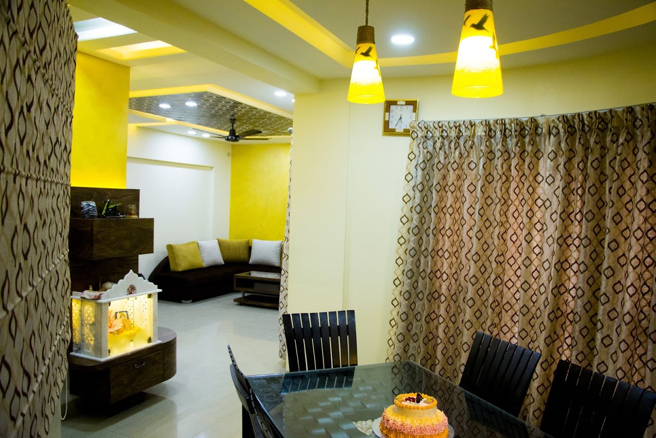The Flashy Affair by Trupti Ladda Dining-room Modern | Interior Design Photos & Ideas