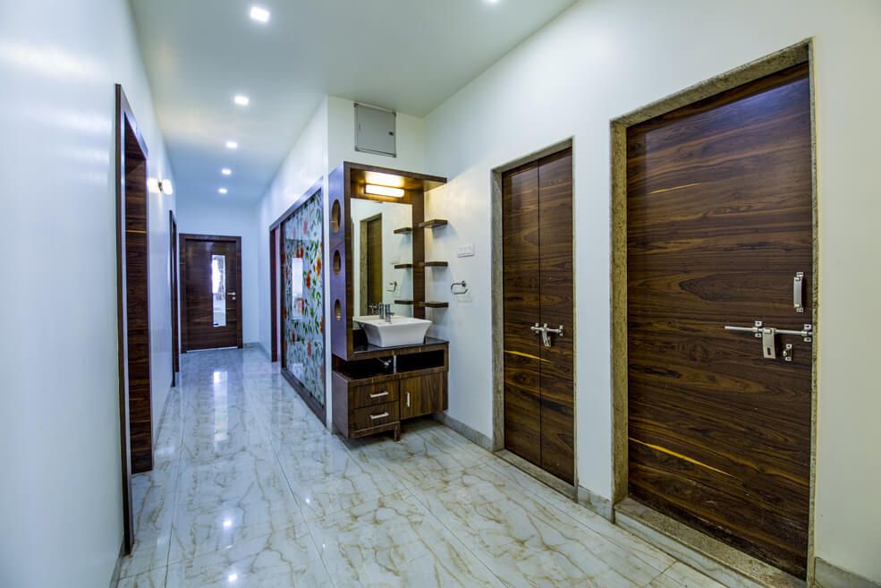 The Wooden Texture by Trupti Ladda Modern | Interior Design Photos & Ideas