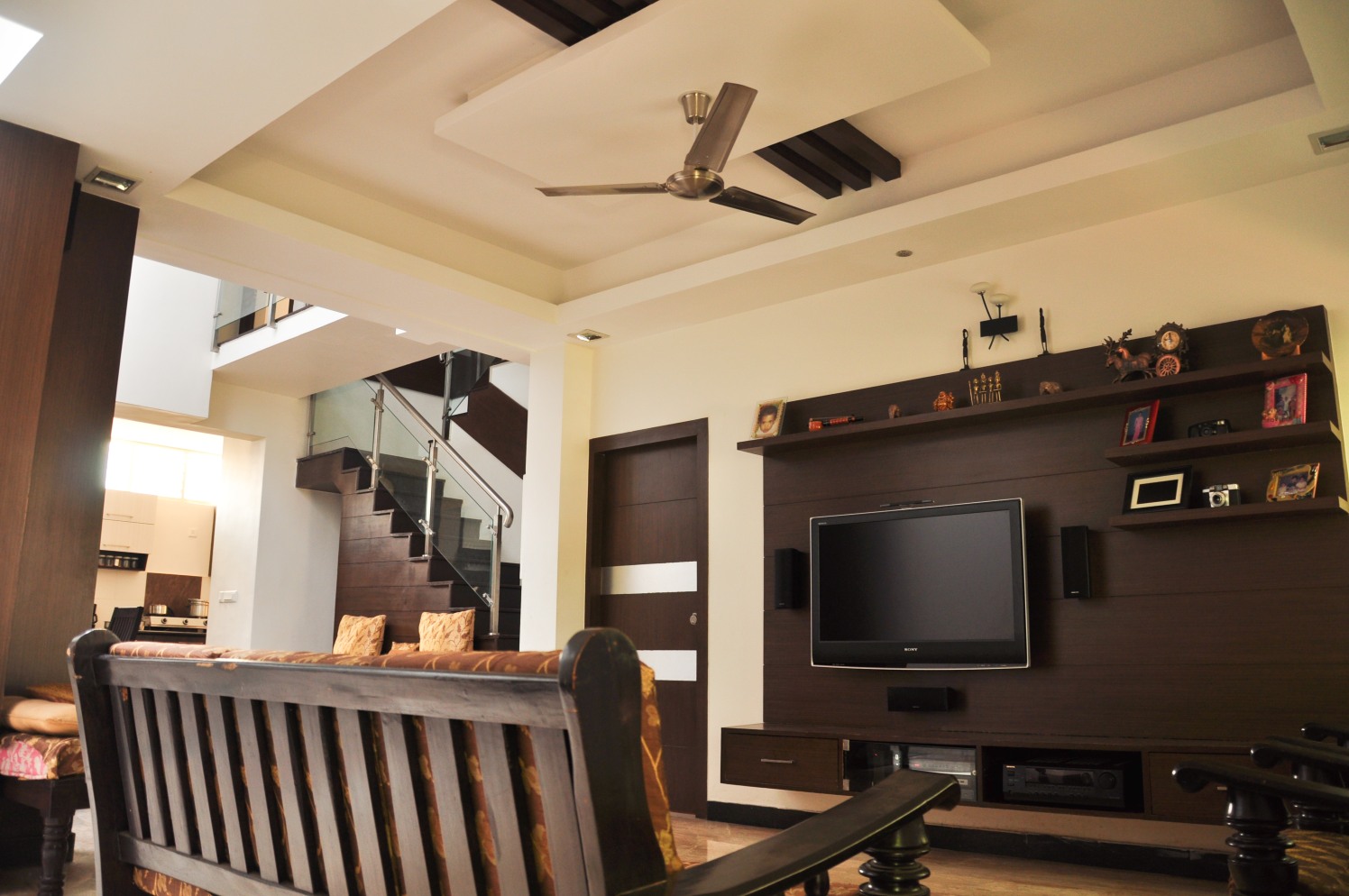 The Wooden Museum by Manasa Bharadwaj Living-room Contemporary | Interior Design Photos & Ideas