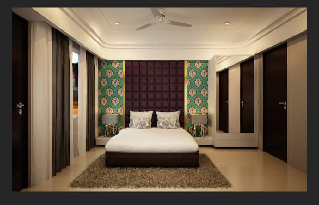 Contemporary master bedroom by Rakesh Dashpute Contemporary | Interior Design Photos & Ideas