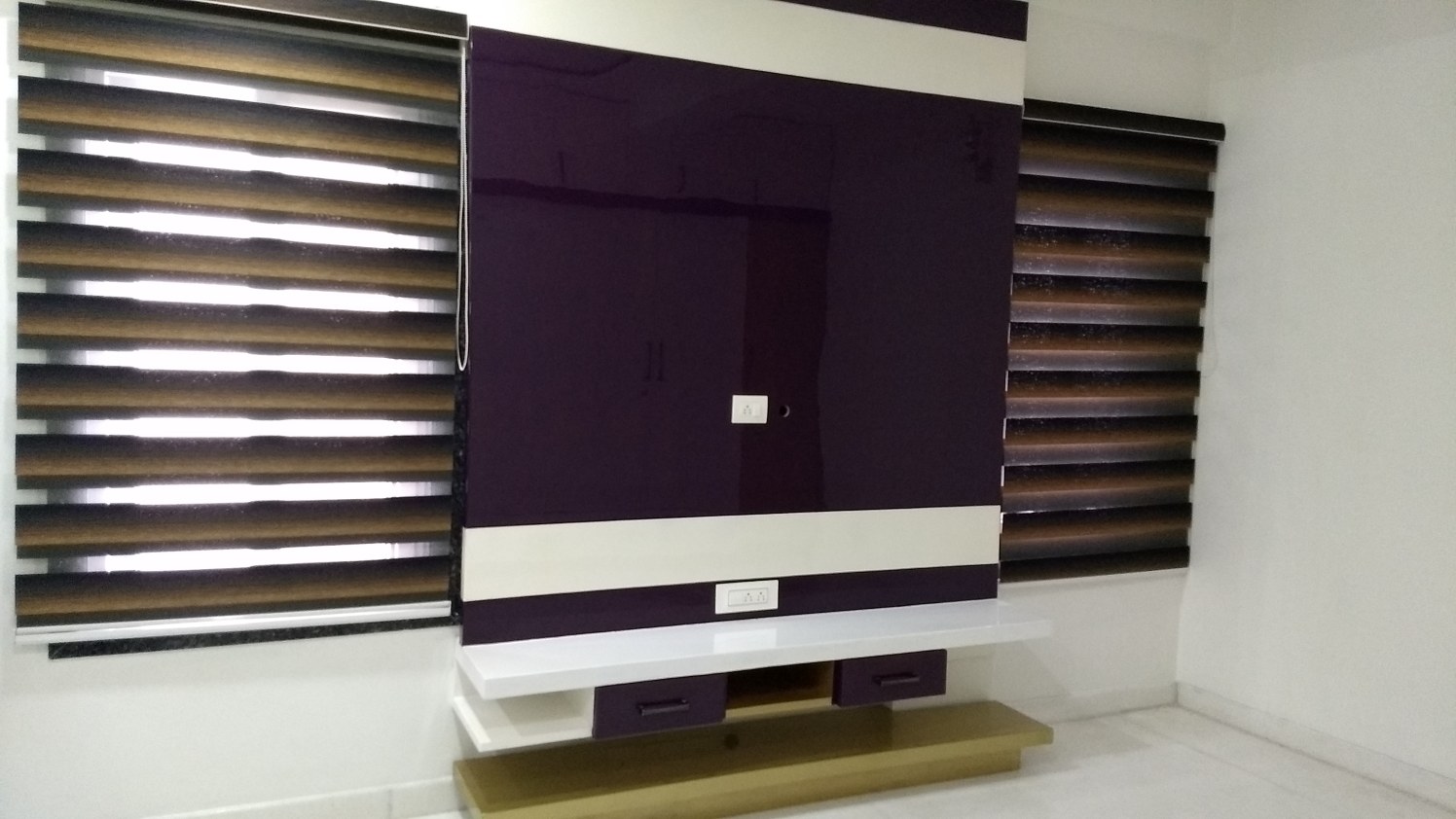 Modern TV Console by Ram PJ Modern | Interior Design Photos & Ideas
