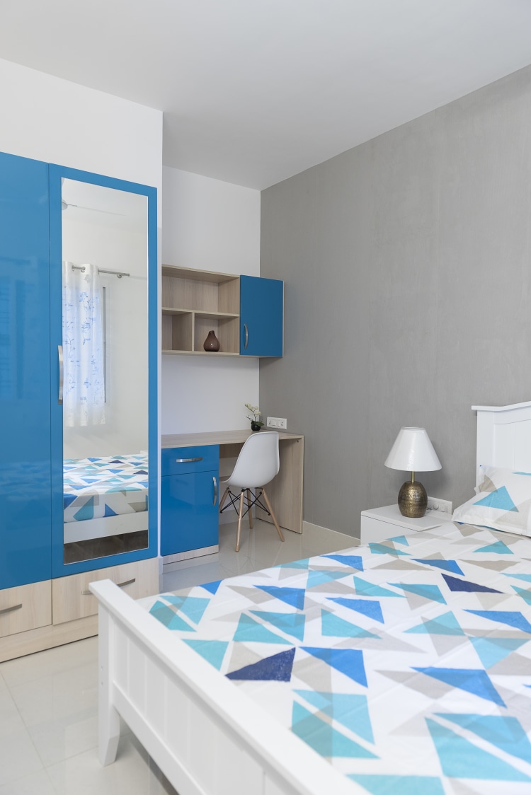 The Blue Room by HomeLane Modern | Interior Design Photos & Ideas