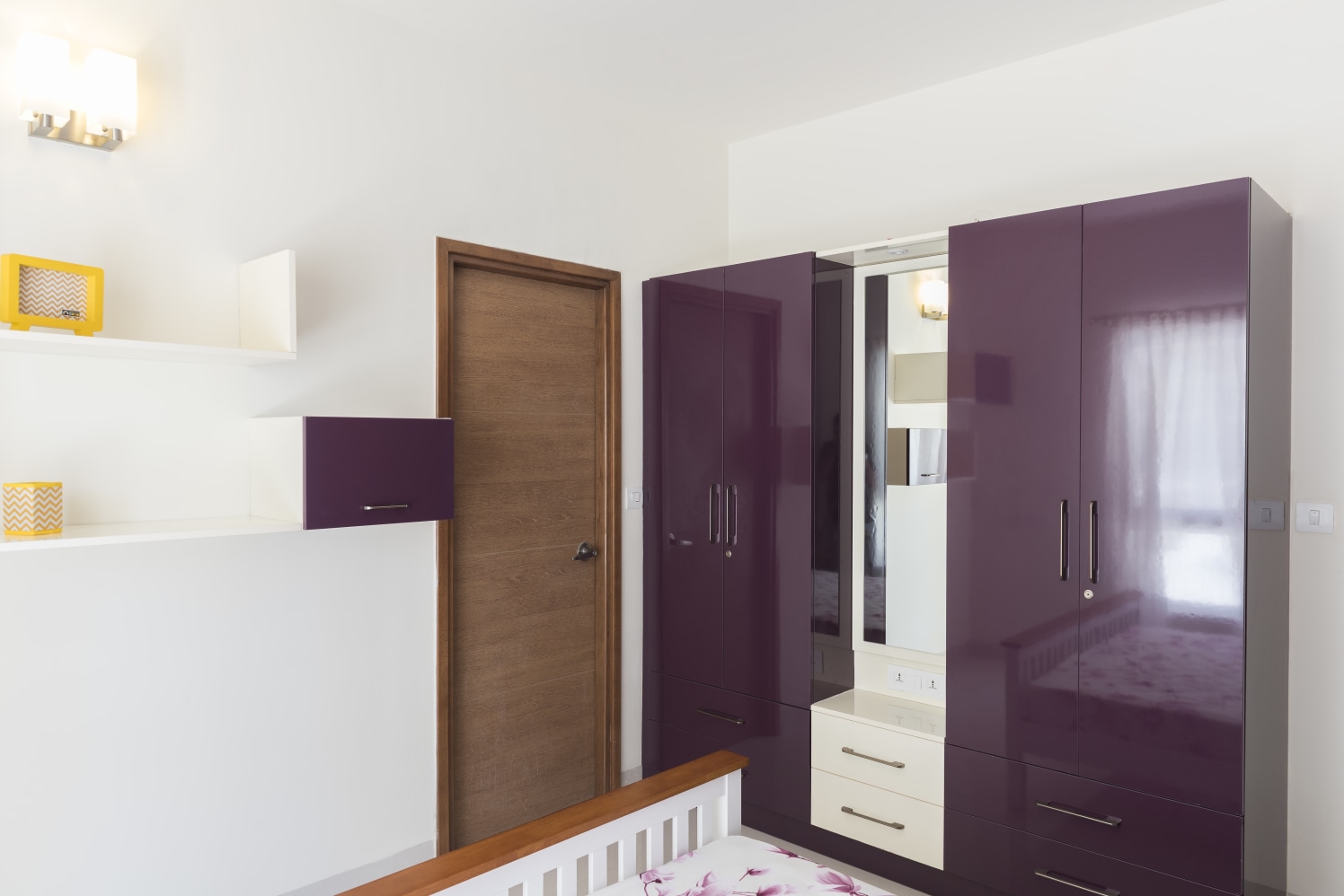 The Purple Door by HomeLane Bedroom Modern | Interior Design Photos & Ideas