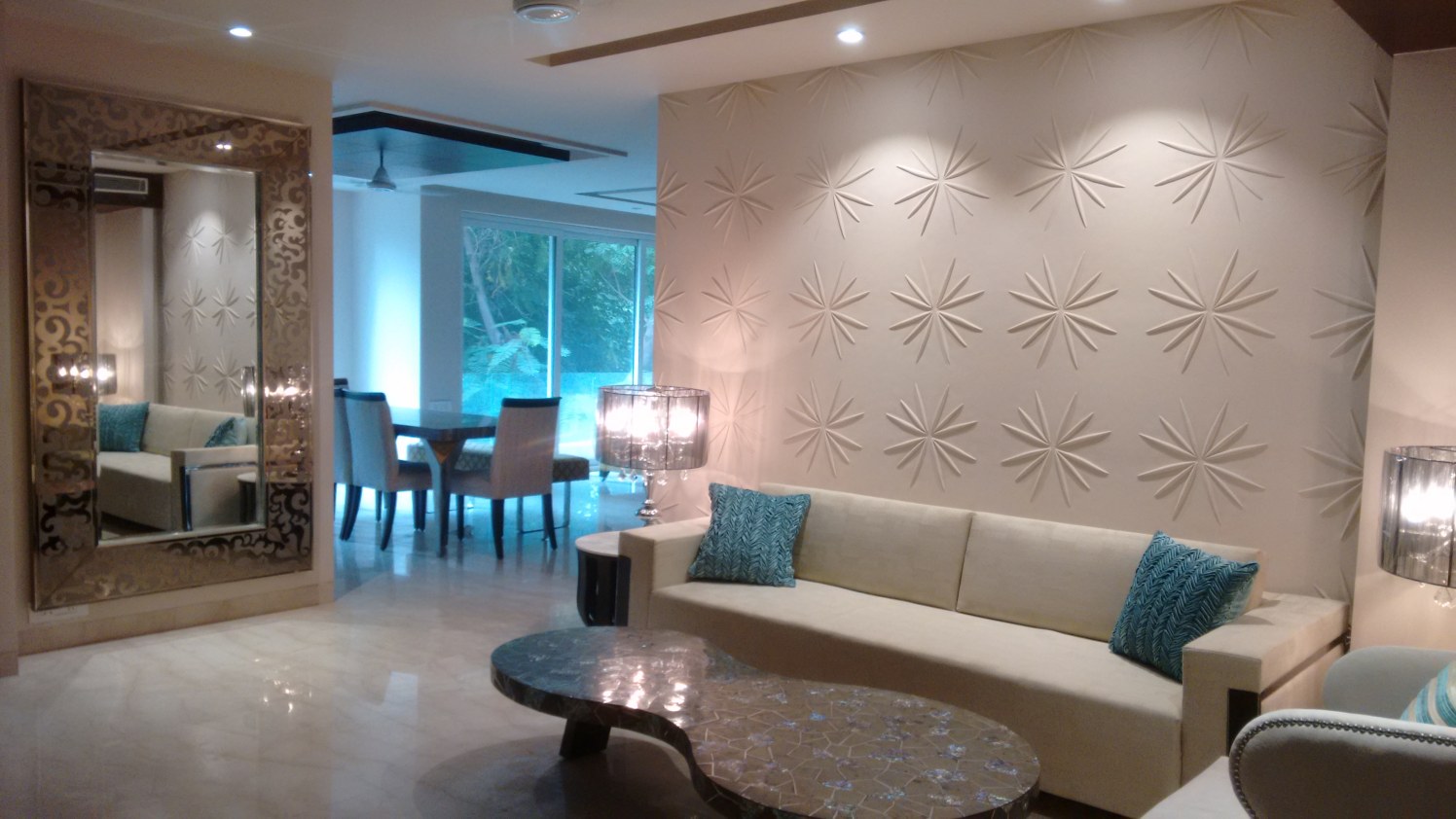 The Summer House by Rupali Kumar Living-room Contemporary | Interior Design Photos & Ideas
