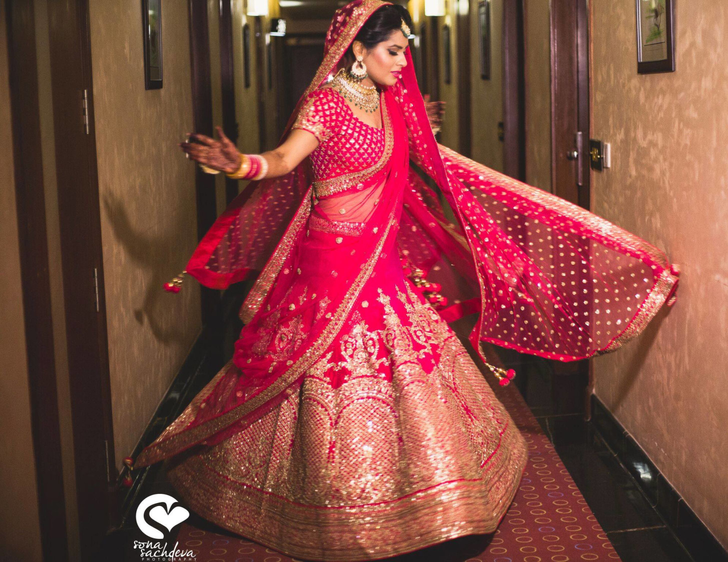 Mandatory twirling shot by Sona Sachdeva Photography Wedding-photography | Weddings Photos & Ideas