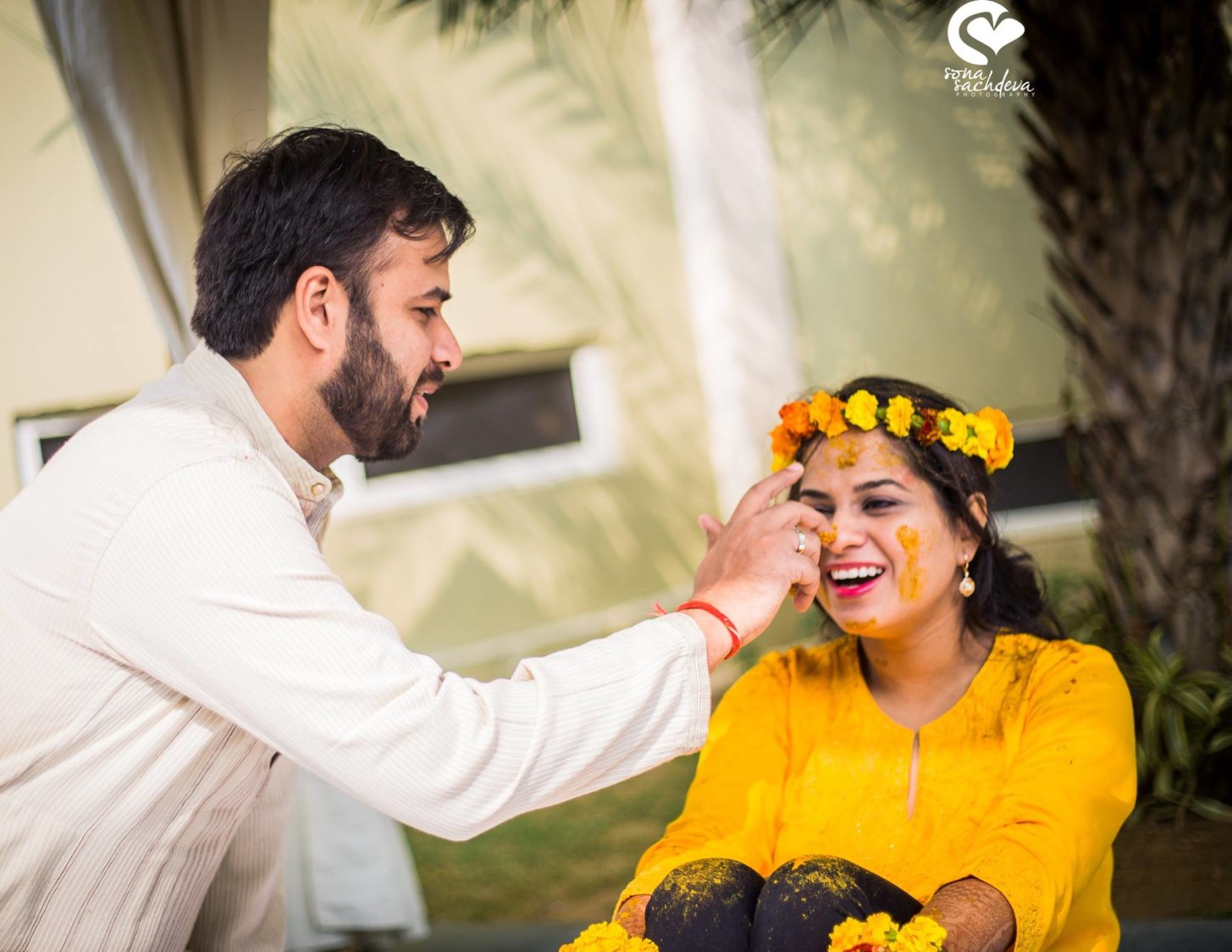 Mirthful haldi ceremony by Sona Sachdeva Photography Wedding-photography | Weddings Photos & Ideas
