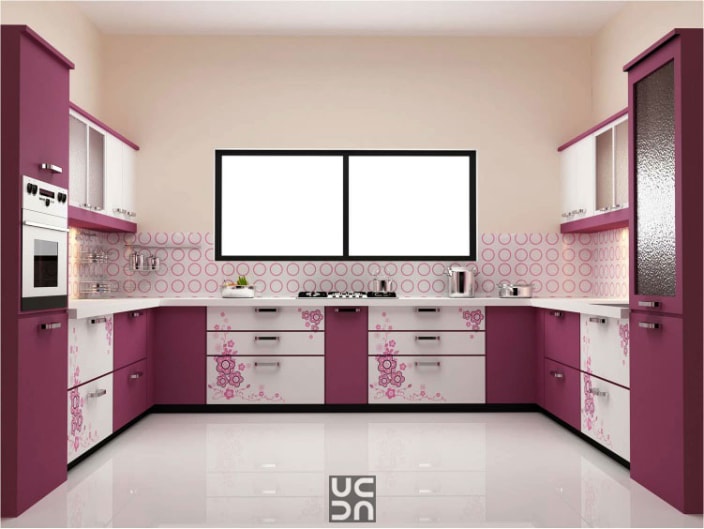 U Shaped Modular Kitchen Designs creative idea for u shaped kitchen