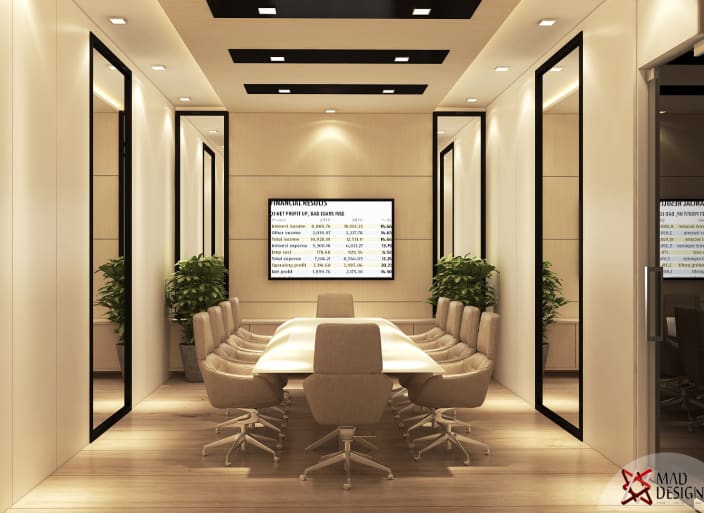 Modern Conference Room By Mad Design