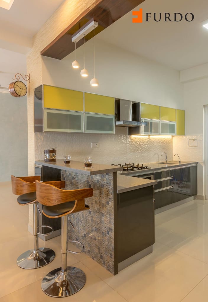 L Shaped Island Kitchen Valuable Inspiration l shaped kitchen with modular cabinets