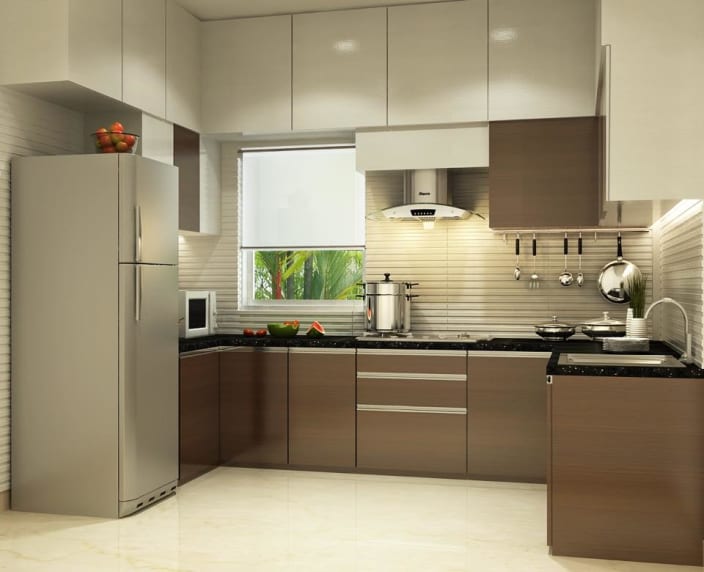 best u-shaped modular kitchen design ideas and photos