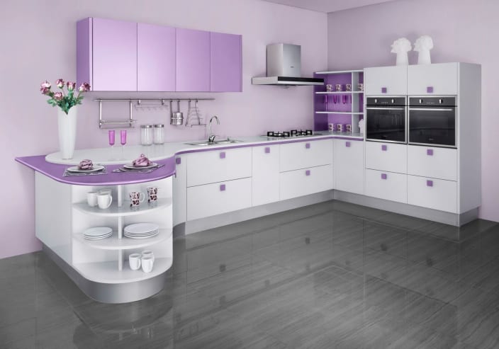 kitchen base cabinet uae purple themed kitchen with white base cabinet by satyesh machani kitchen base cabinet uae purple themed kitchen with white base cabinet by satyesh machani
