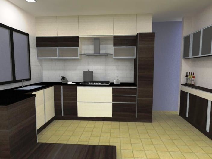 l shaped modular kitchen ideas