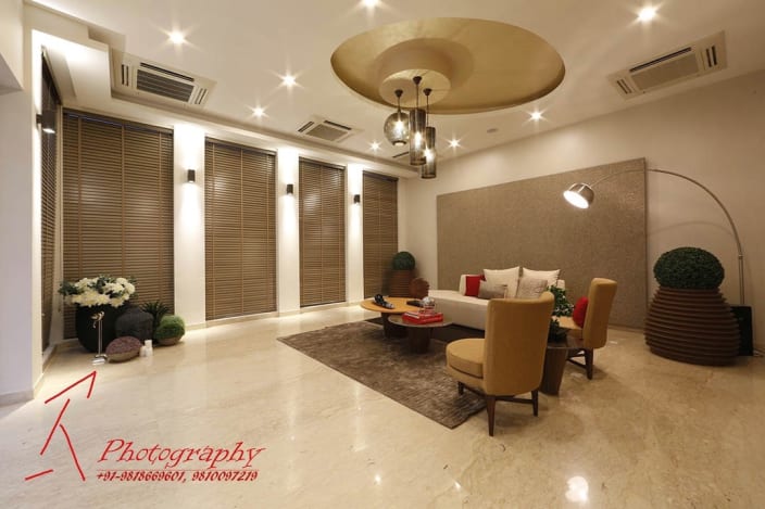 Living Room Design Ideas And Photos With False Ceiling