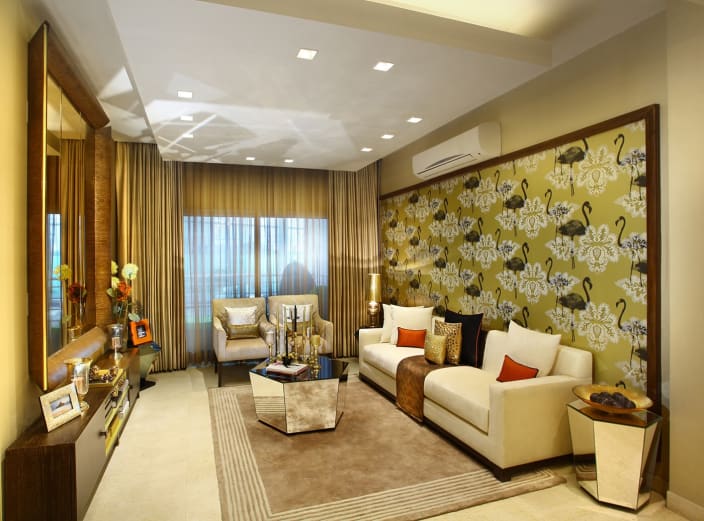 Living Room Design Ideas And Photos With False Ceiling