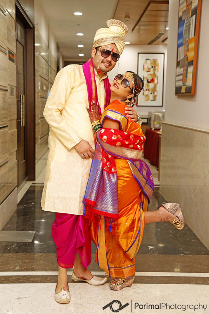 marathi marriage dress for man