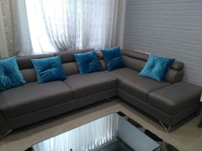 L Shaped Sectional Grey Sofa With Blue Cushions By Sudeep S Gandhi Id - What Cushions For Grey Sofa L Shaped Sectional Grey Sofa With Blue Cushions By Sudeep S Gandhi Id - What Cushions For Grey Sofa