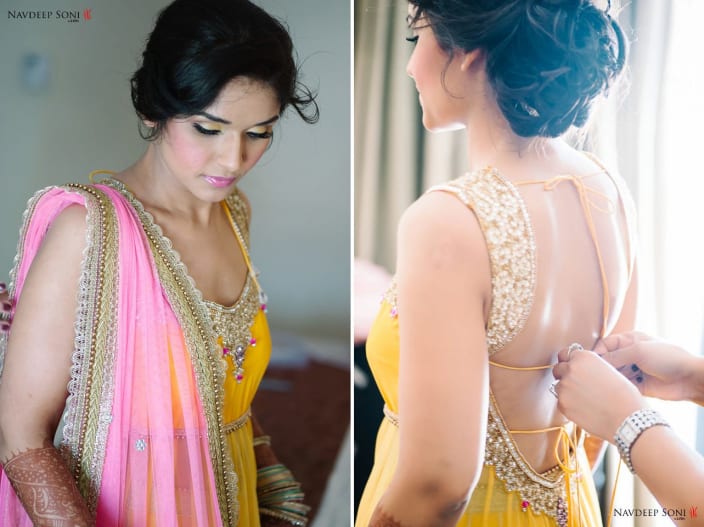 backless anarkali dresses