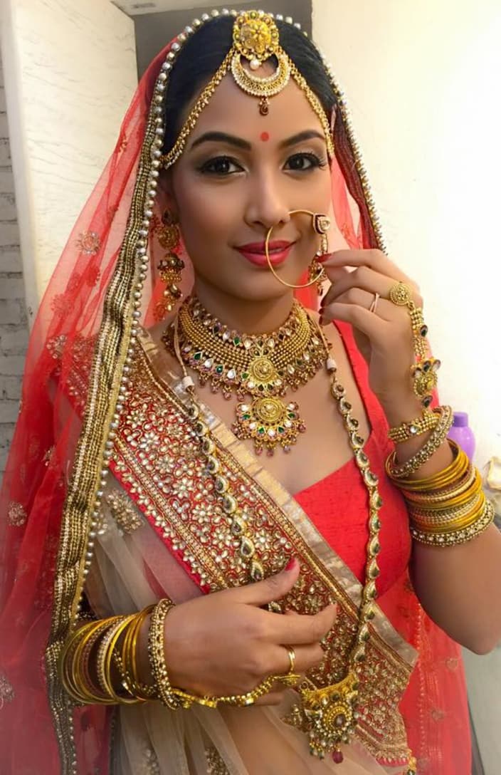Perfect Rajasthani Bridal Look By Avi Deol The bride is wearing a very. perfect rajasthani bridal look by avi deol