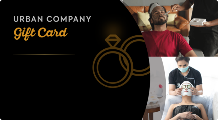 Gift Cards By Urban Company Best Valentines Day Gifts Gift An Experience At Home