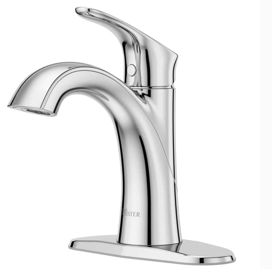 Pfister Weller Single Control Bathroom Faucet With Push & Seal