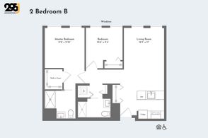 2 Bedroom B floorplan