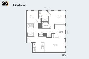 3 Bedroom floorplan