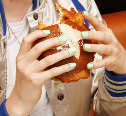 Famous Charley Sandwich at Charley Neighborhood Cafe located within Harrison Urby - luxury apartments for rent in Harrison NJ