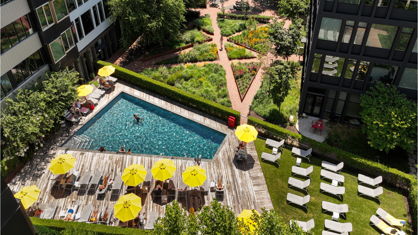 Harrison Urby Courtyard and Outdoor Space