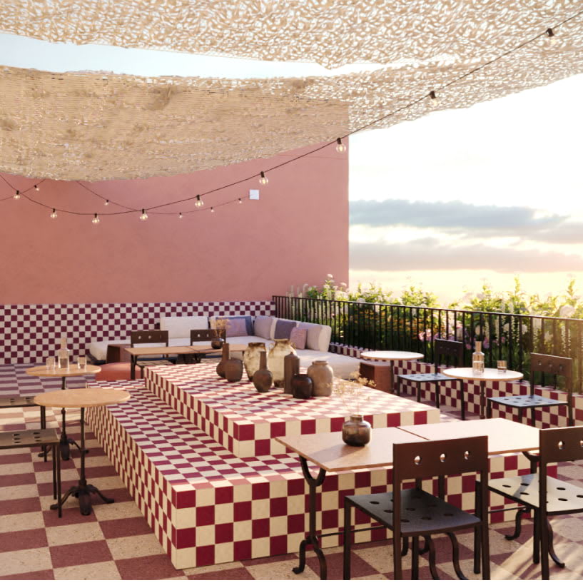 Fishtown Urby Luxury Apartments - Roof Terrace