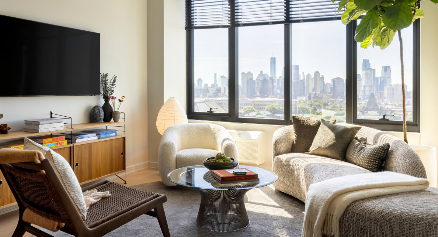 Journal Square Urby - Luxury Living Room